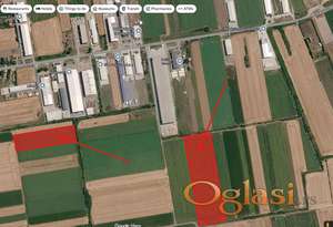 Šimanovci (građevinsko - industrijsko) zemljište (170 i 115 ari)